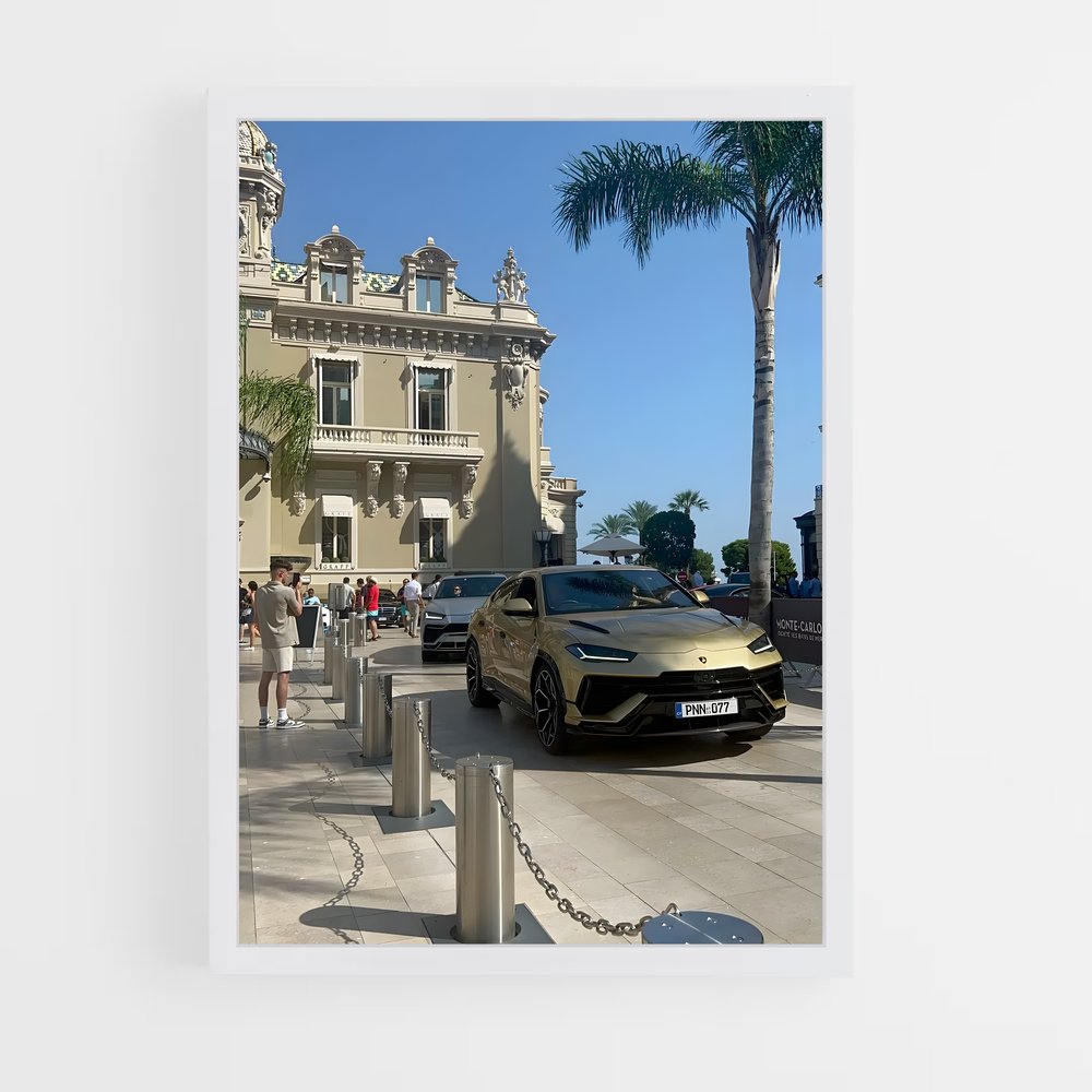 Poster Urus à la Ville – affiche Lamborghini (vue 3)